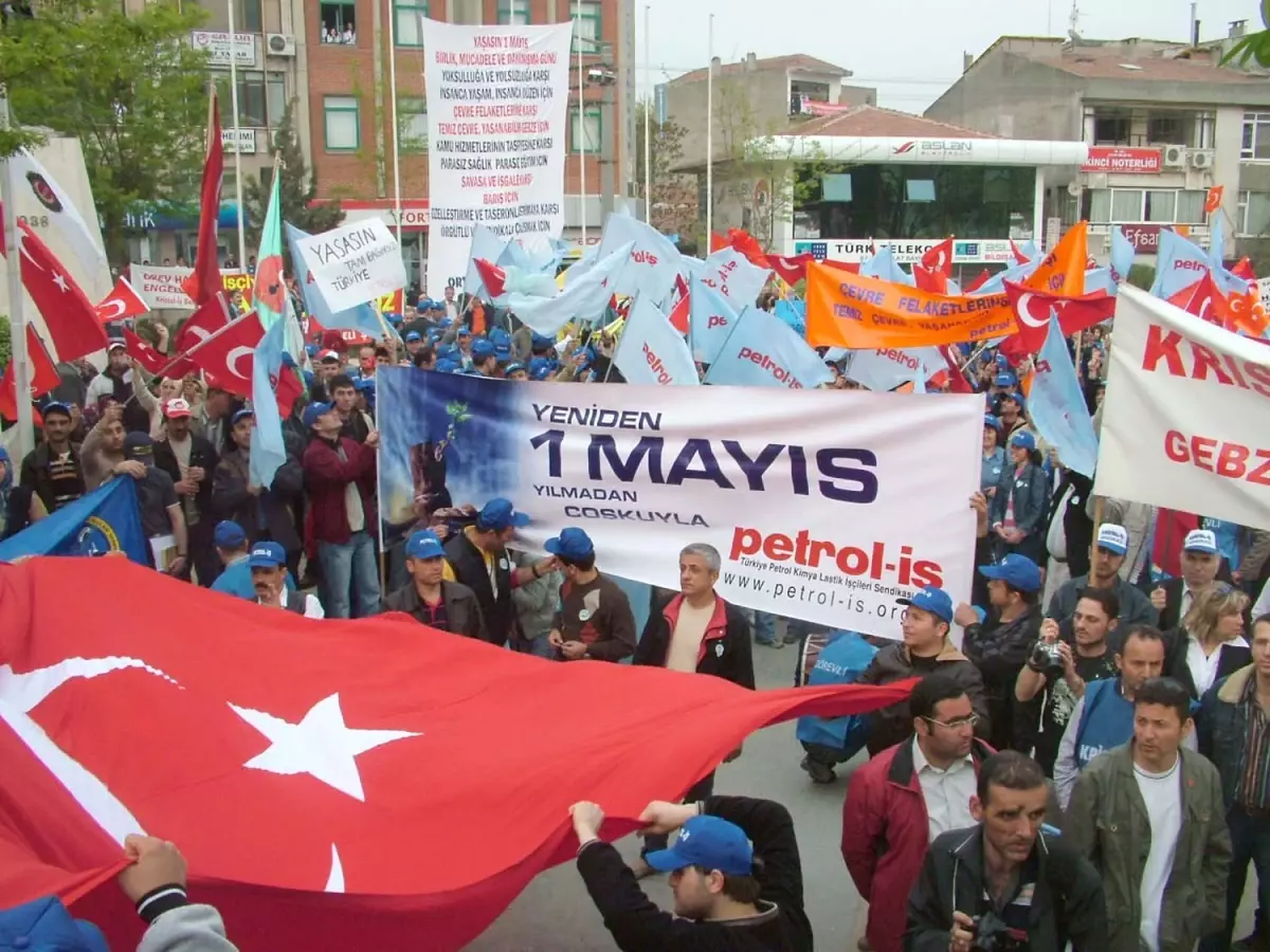 Gebze\'de 1 Mayıs Olaysız Geçti