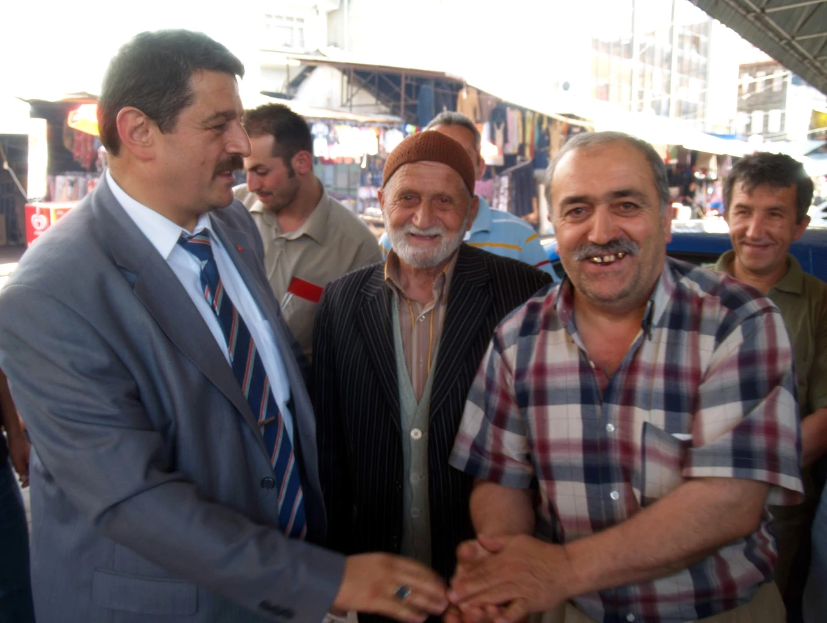 MHP Bartın Milletvekili Aday Adayı Cemal Akın, Esnafları Ziyaret Etti