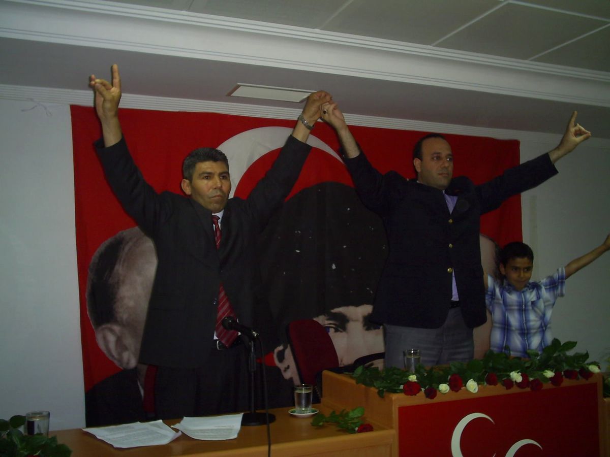 MHP\'li Adaydan Mehteranlı Tanıtım Toplantısı