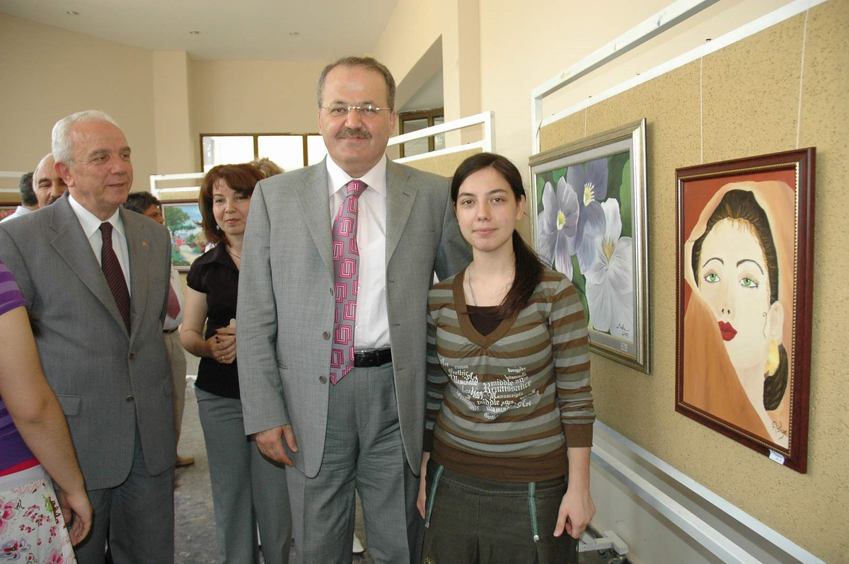 Hasan Türek Anadolu Lisesi'nden Resim Sergisi