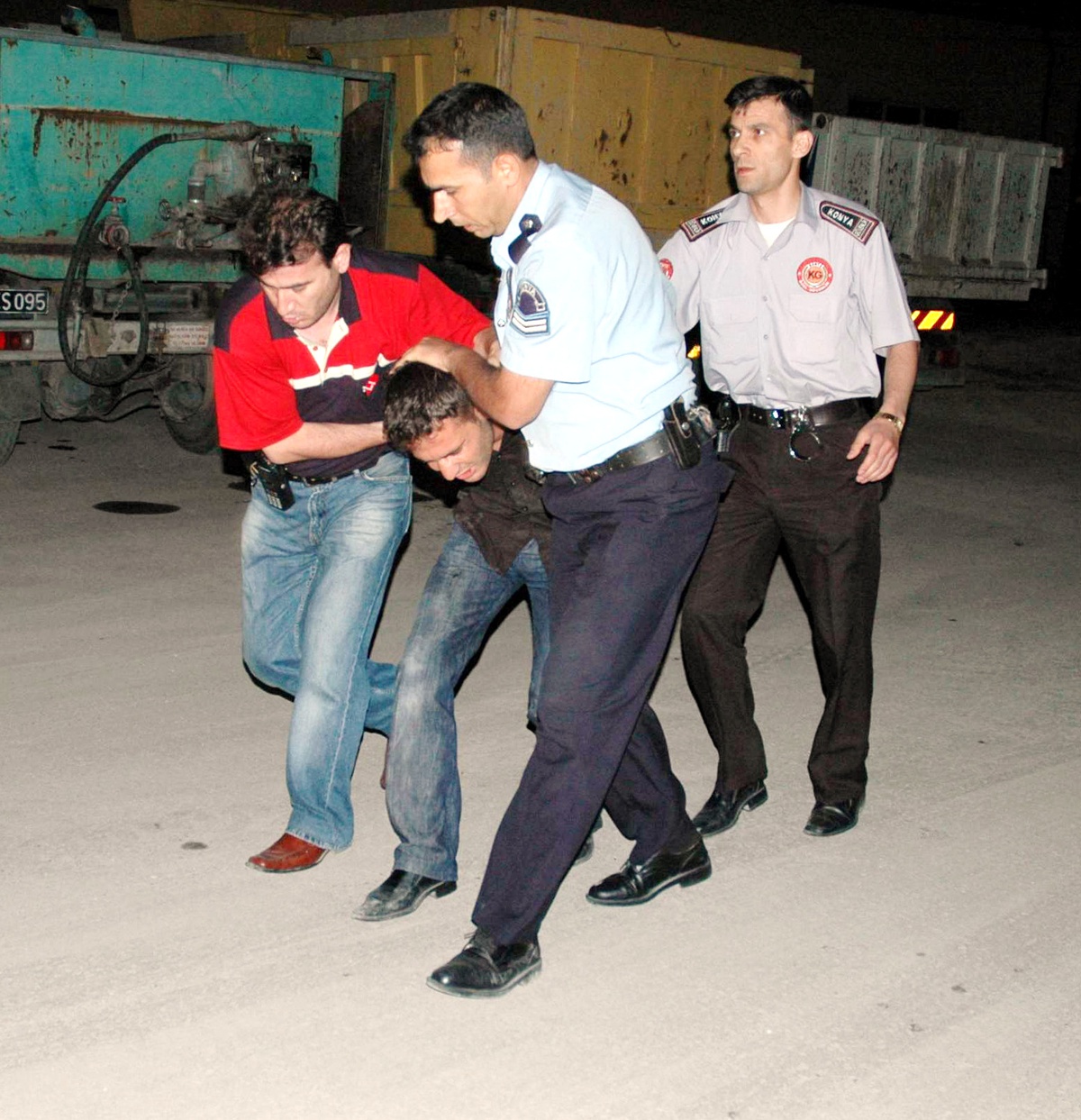 Polis ile Alkollü Sürücü Arasında Kovalamaca