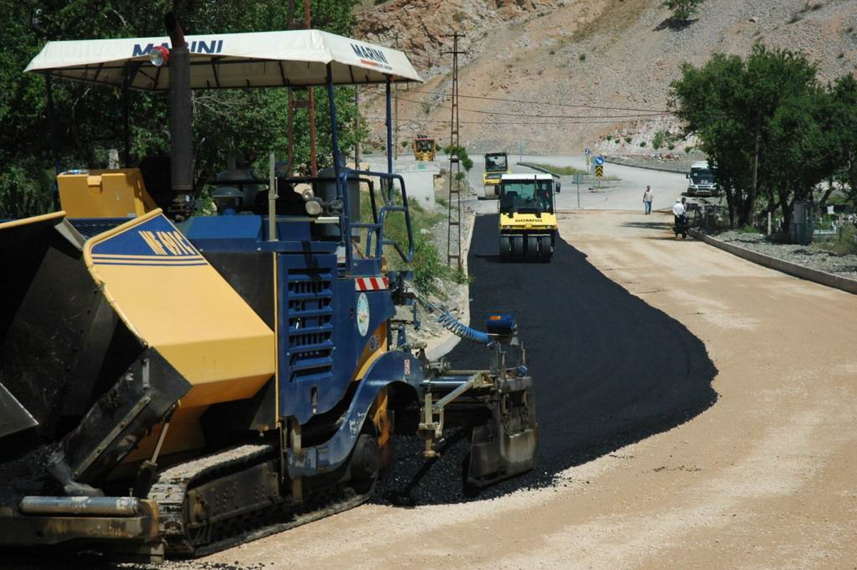 Tokat Belediyesi'nden Asfalt Çalışması