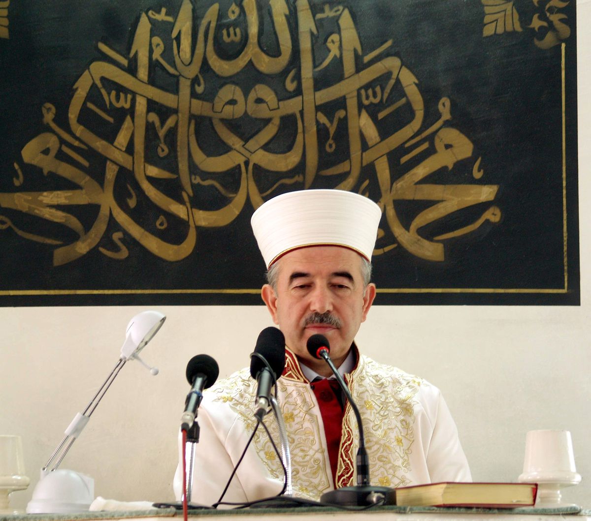 Bardakoğlu, Şadırvan Camii'nde Vaaz Verdi