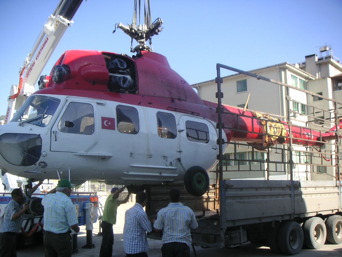 Hatay'daki Helikopter Kazası