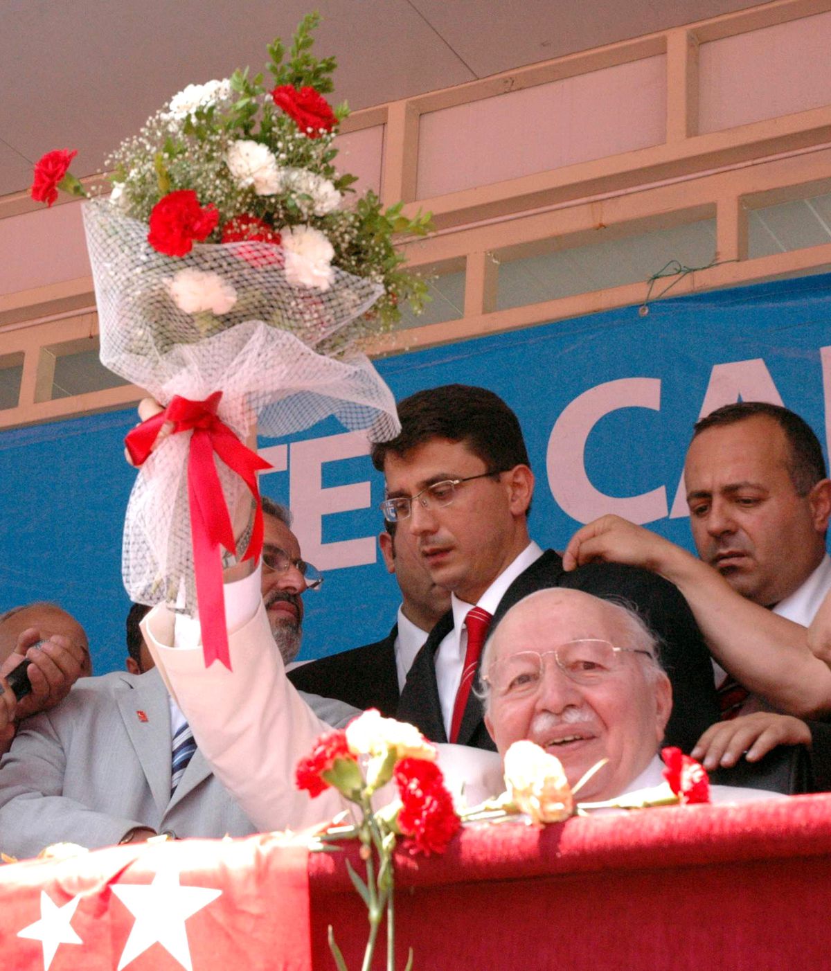 Erbakan, Sp\'nin Trabzon Mitingine Katıldı