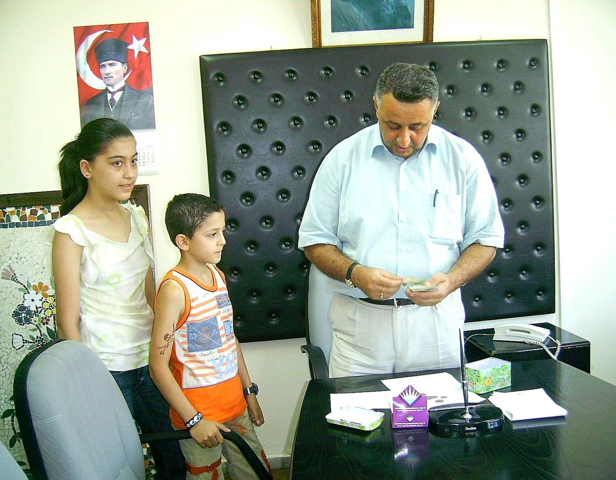 Öğrencilerden Örnek Davranış