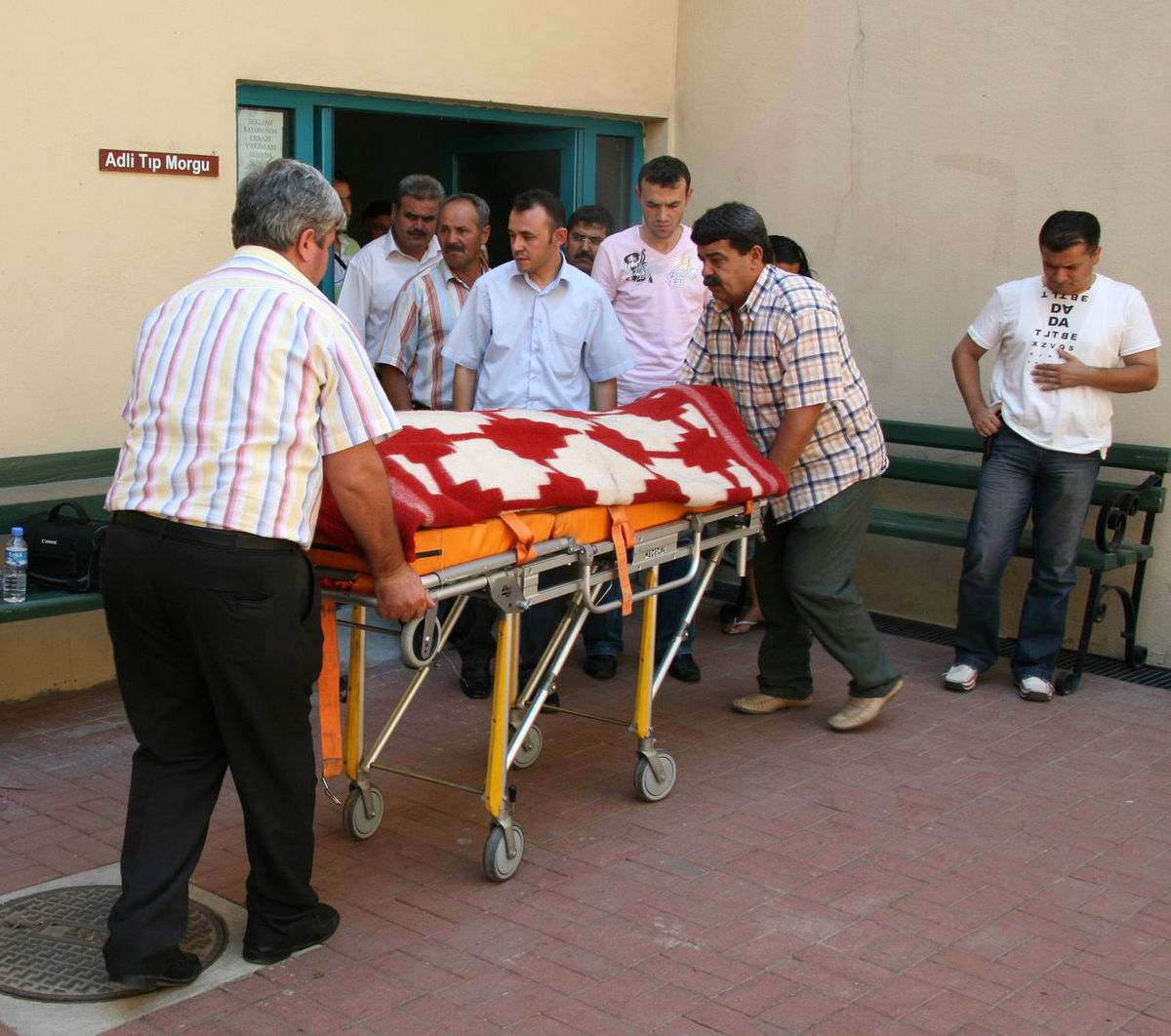 Orman Yangınında Ölen İşçinin Cenazesi Morgdan Alındı