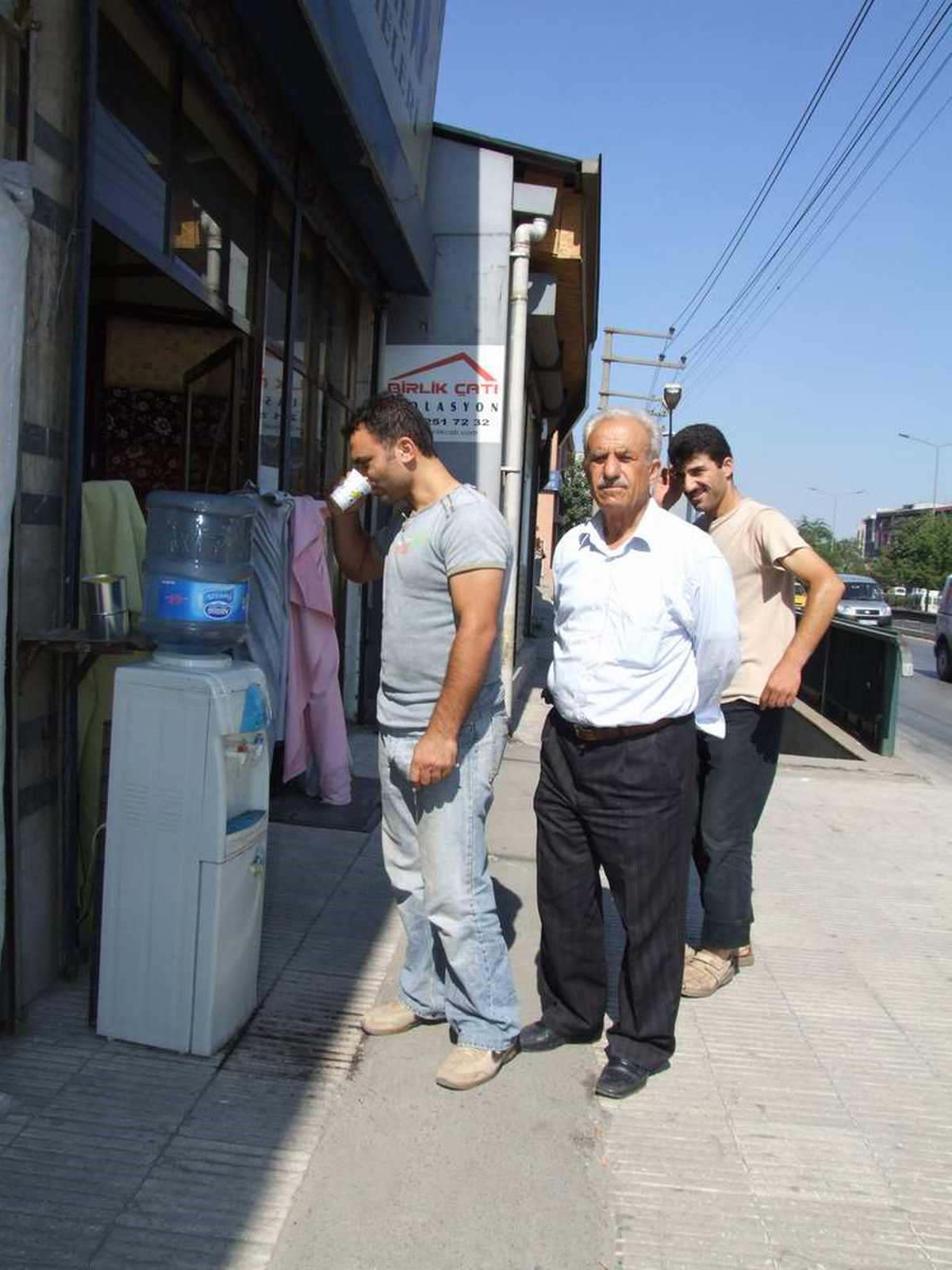 Esnaftan Vatandaşa Serin Su