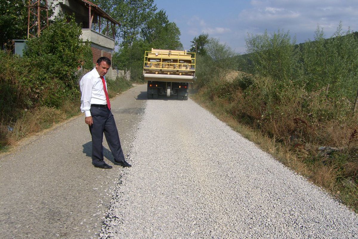 Vezirköprü'de 2. Kat Asfalt Çalışması