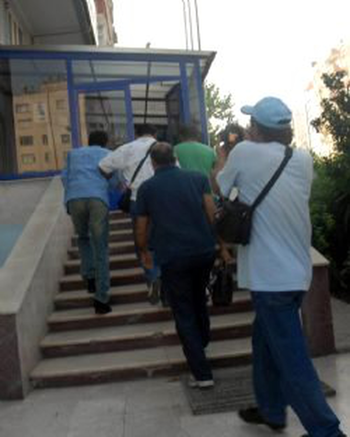 Hava Korsanları Sağlık Kontrolünden Geçirildi
