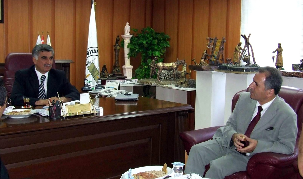 YÖK Başkan Vekili Eşme'nin Adıyaman Temasları