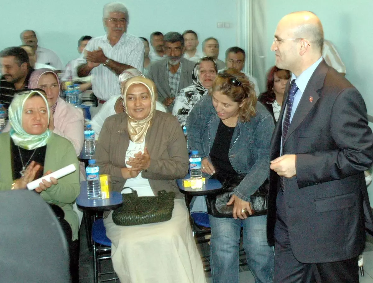 Devlet Bakanı Şimşek ve AK Parti Genel Başkan Yardımcısı Fırat Gaziantep\'te