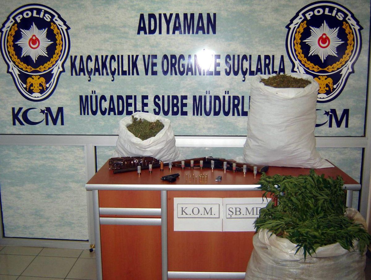 Adıyaman'da Uyuşturucu Operasyonu