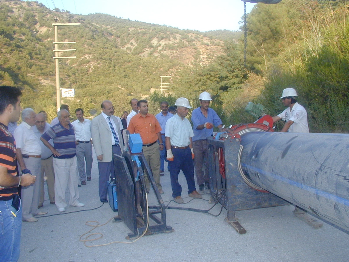 Osmaniye Yayla Suyuna Kavuşuyor