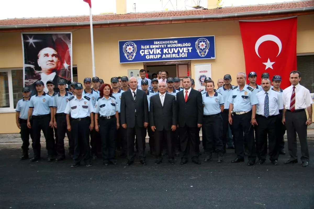 İskenderun Emniyeti\'ne Çevik Kuvvet Takviyesi