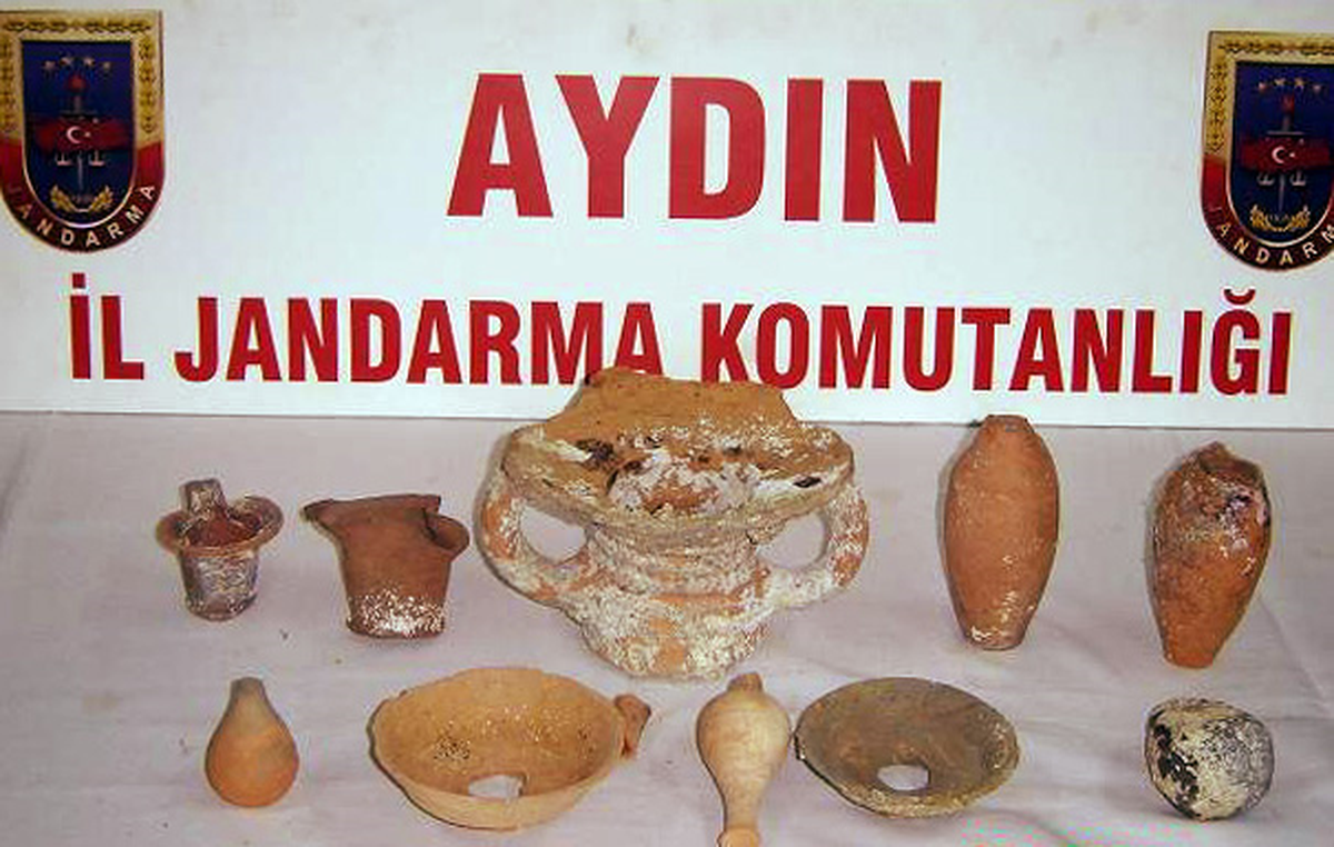 Jandarmadan Tarihi Eser Kaçakçılarına Darbe