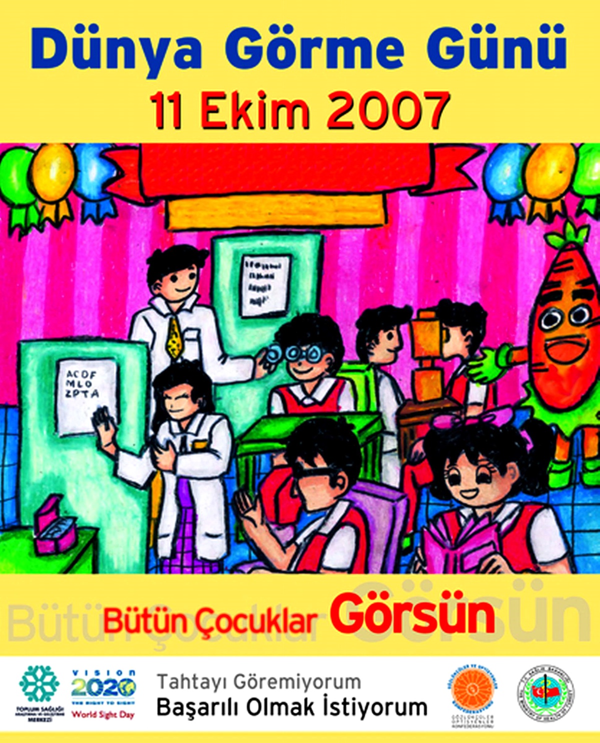 11 Ekim Görme Günü Etkinlikleri