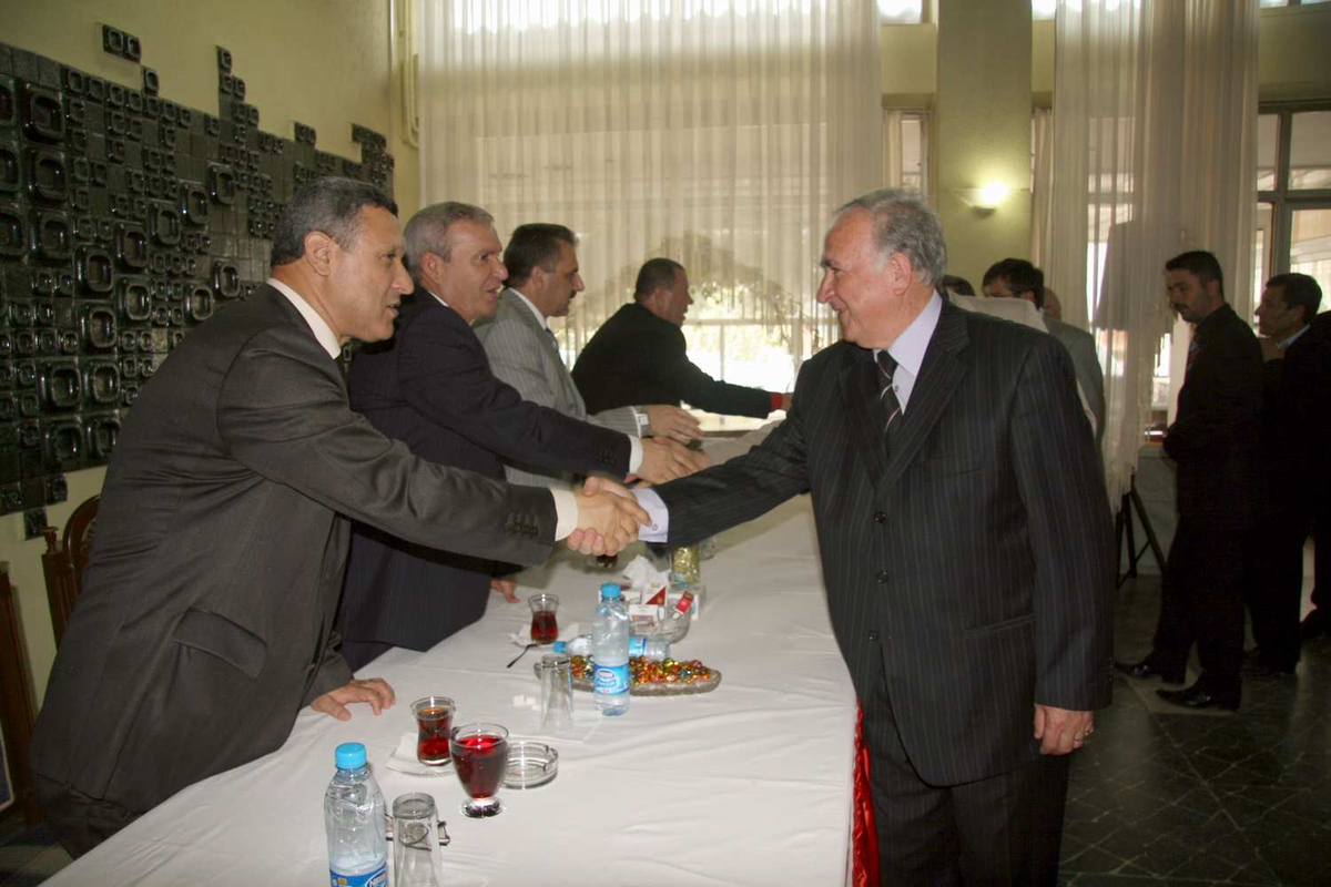 Bandırma'da Bayramlaşma Töreni