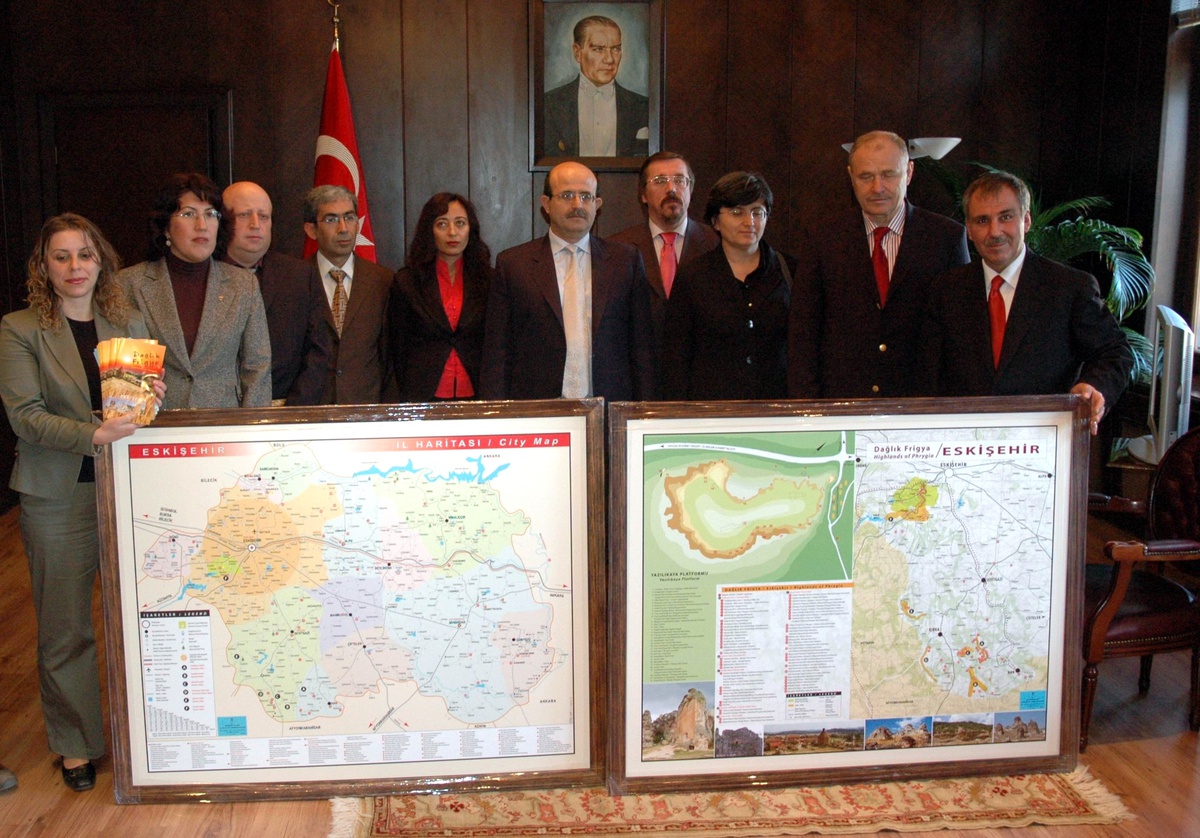 Eskişehir'in Turizm Haritası Hazırlandı