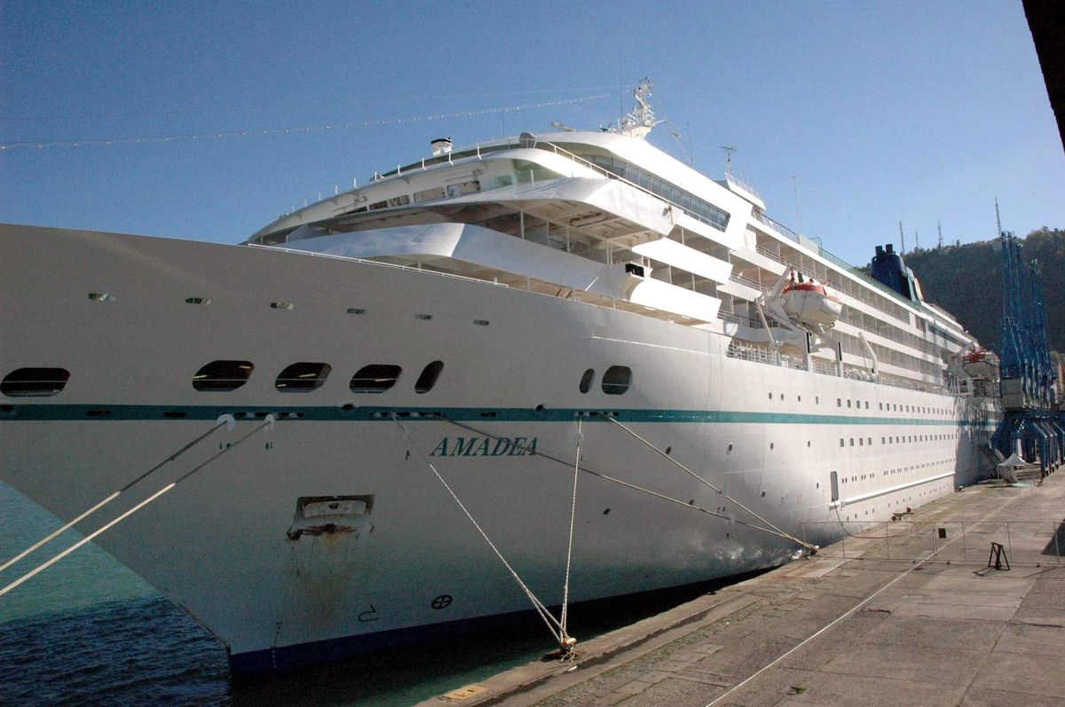 'Amedea' Turist Gemisi Trabzon Limanı'da