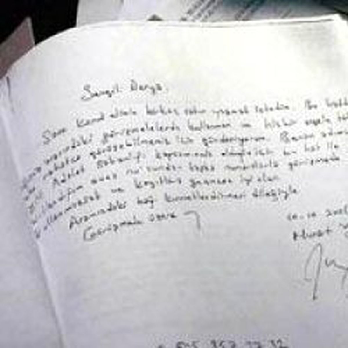 Mektup Yazdı Okullu Oldu