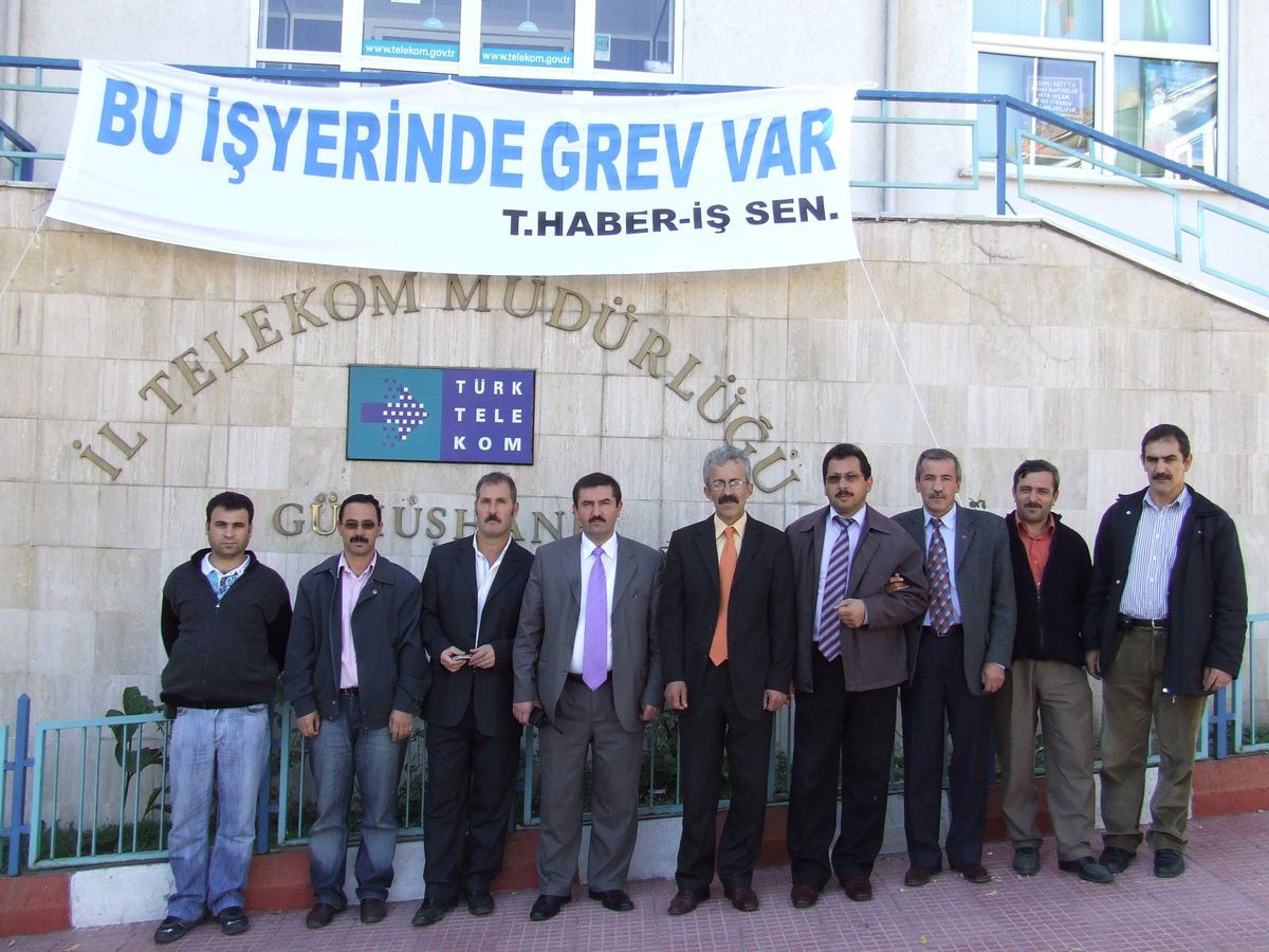 Belediye-iş'ten Greve Destek