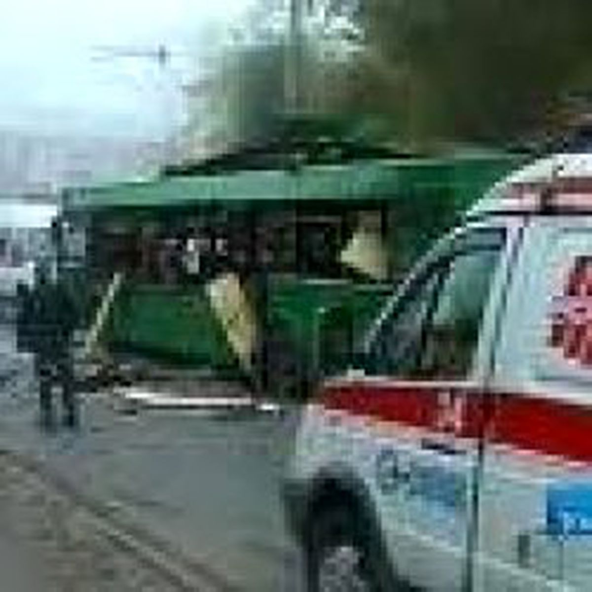 Otobüste Bomba Patladı