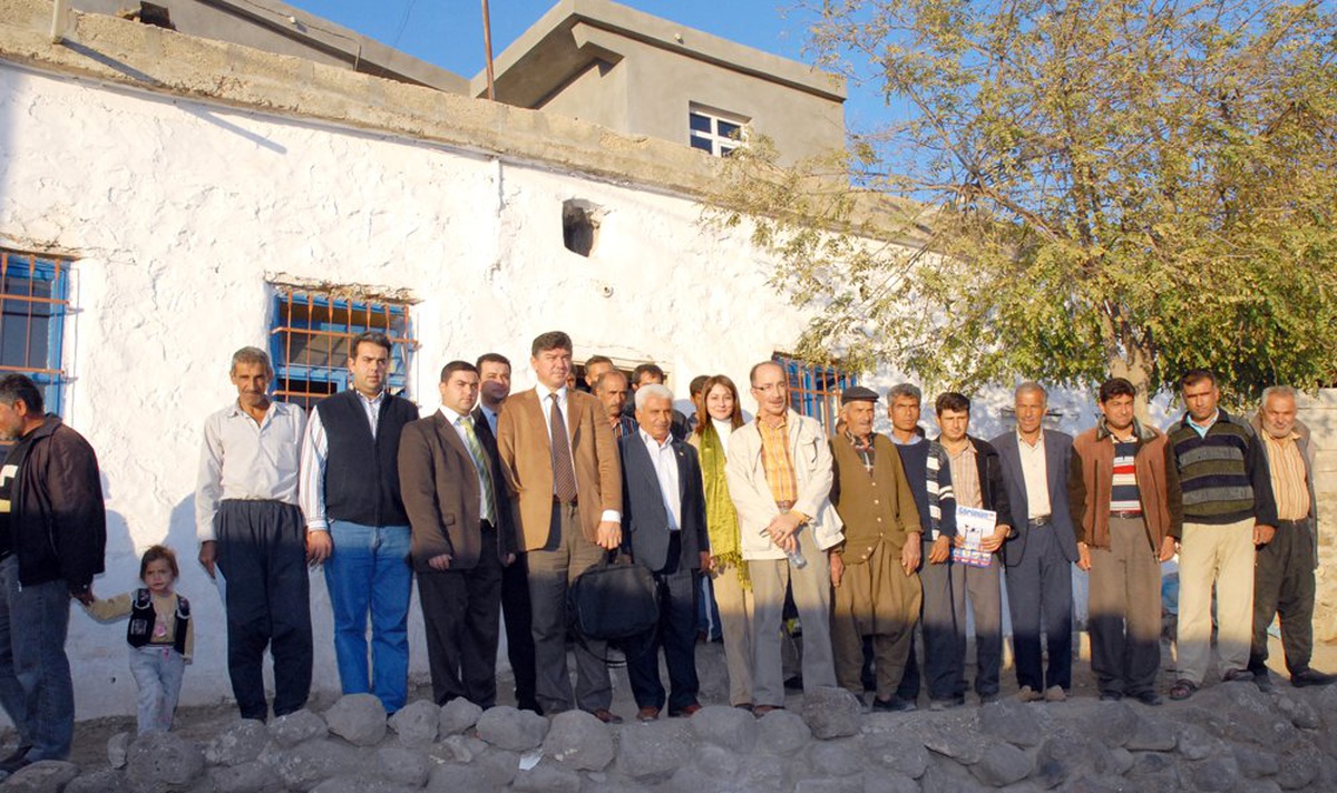 Gaziantep AB Bilgi Bürosu Köy Yollarında