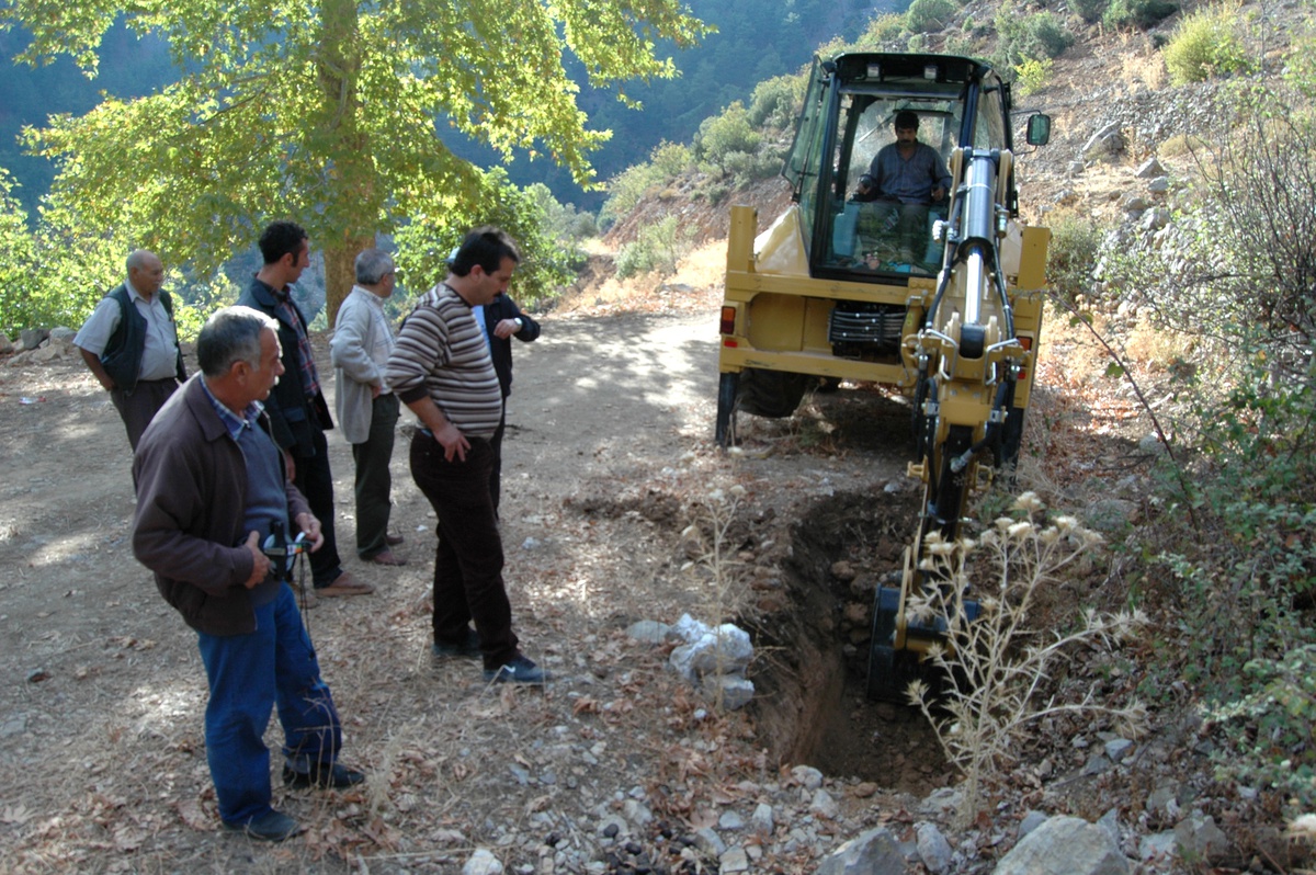 Bozyazı'da İçme Suyu Çalışmaları