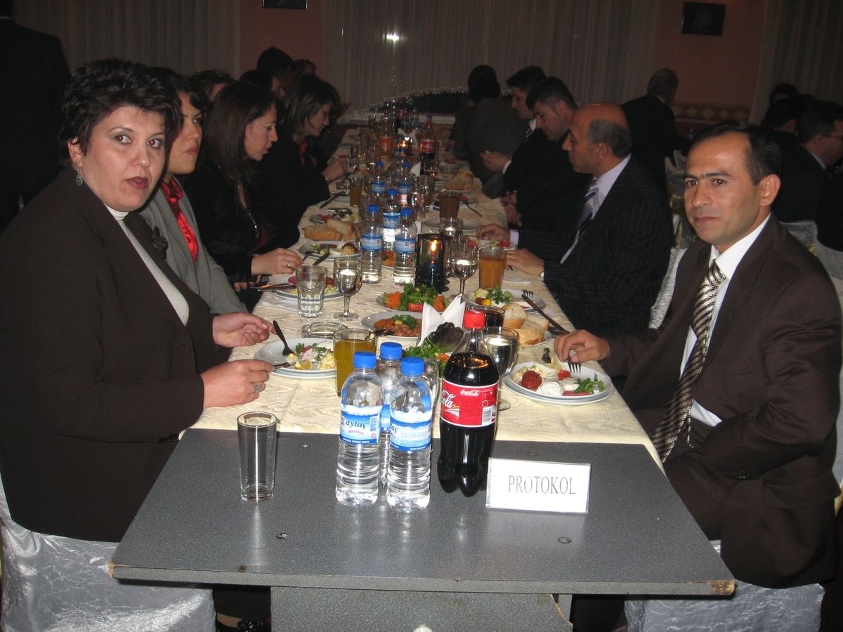 Devrek Emniyet Müdürüne Veda Yemeği