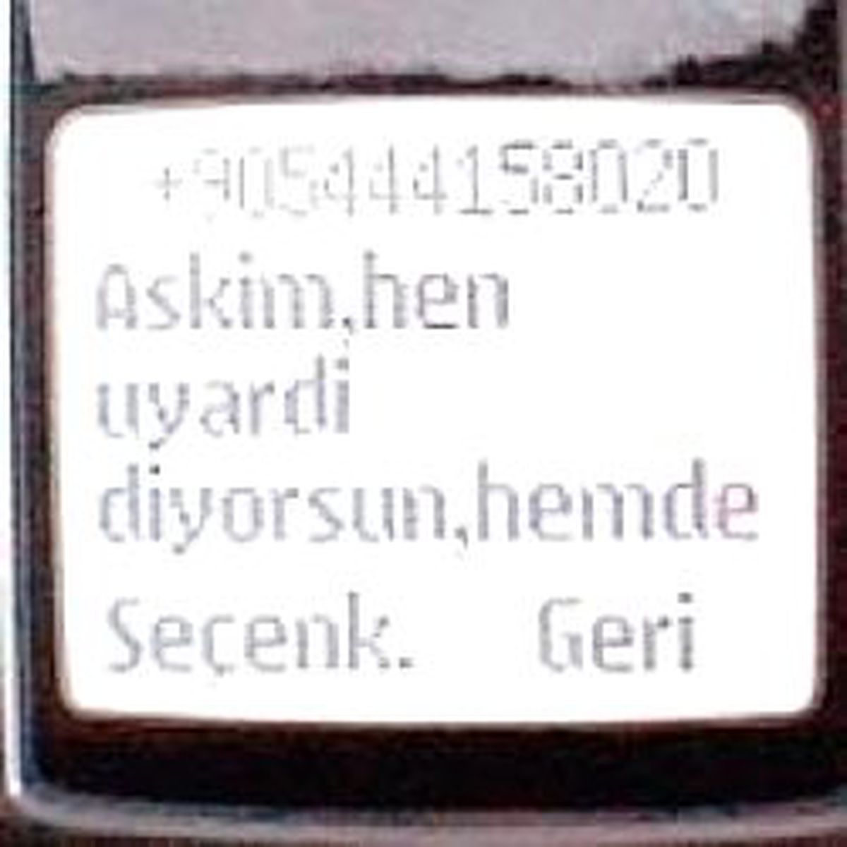 Başkanın Yuva Yıkan Aşk Mesajları