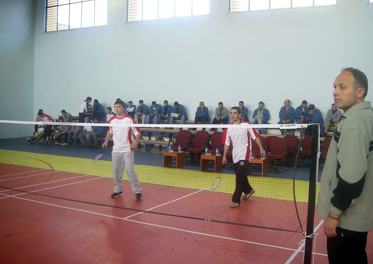 Cezaevinde Badminton Kursu Açıldı