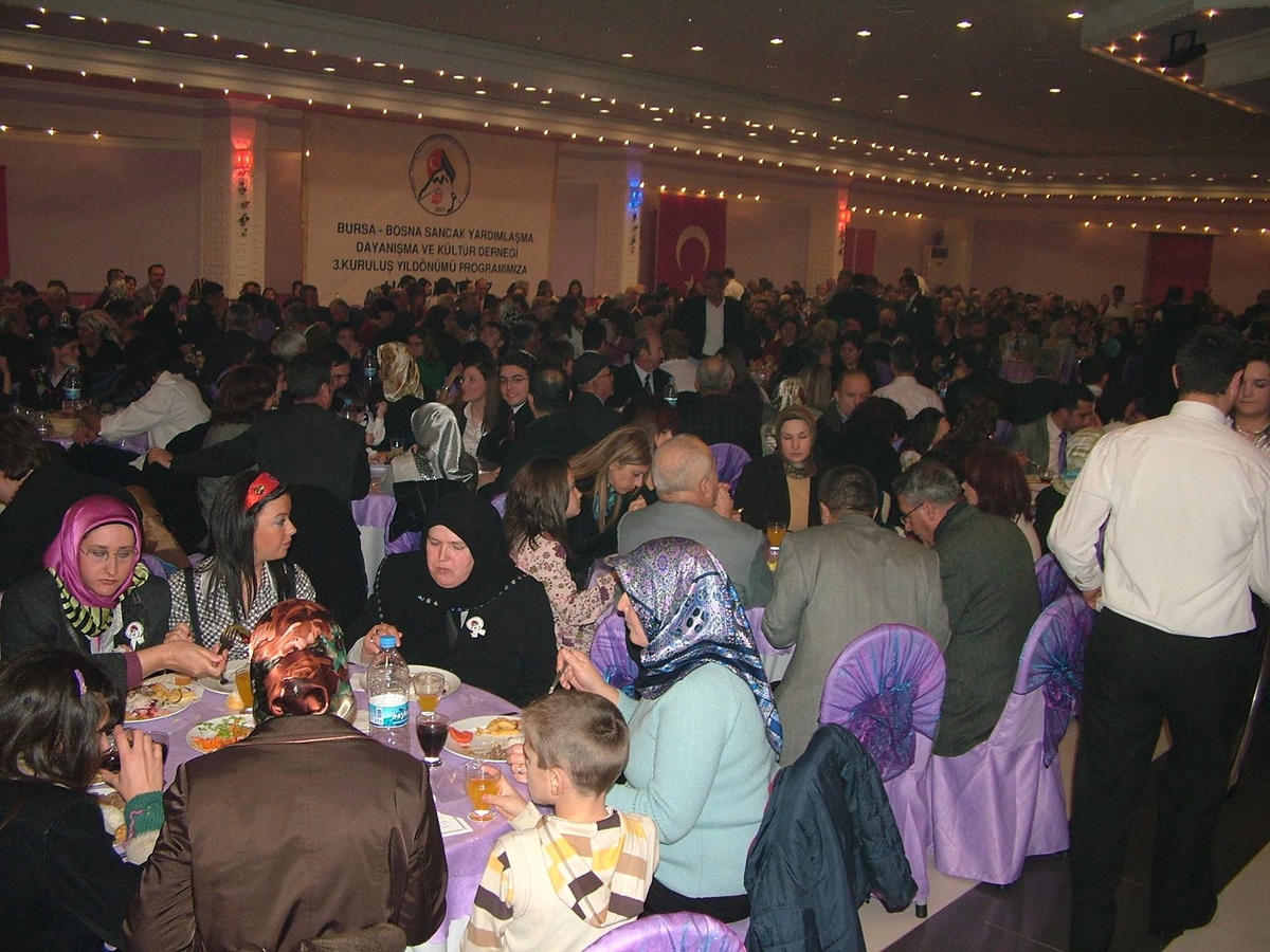 Bursa Bosna Sancak Yardımlaşma ve Kültür Derneği 3. Kuruluş Yıldönümü