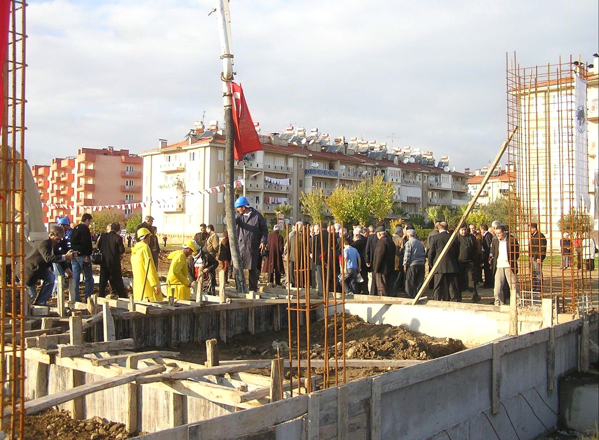 Aydın Belediyesi Kapalı Pazaryeri Temeli Atıldı