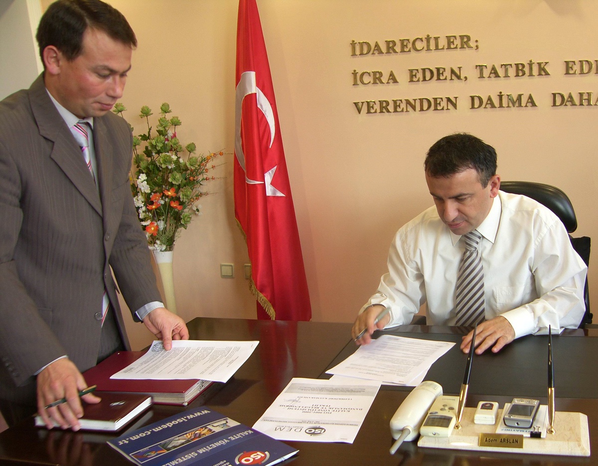 Vezirköprü Kaymakamlığı Iso 9001:2000 Belgesi Alacak