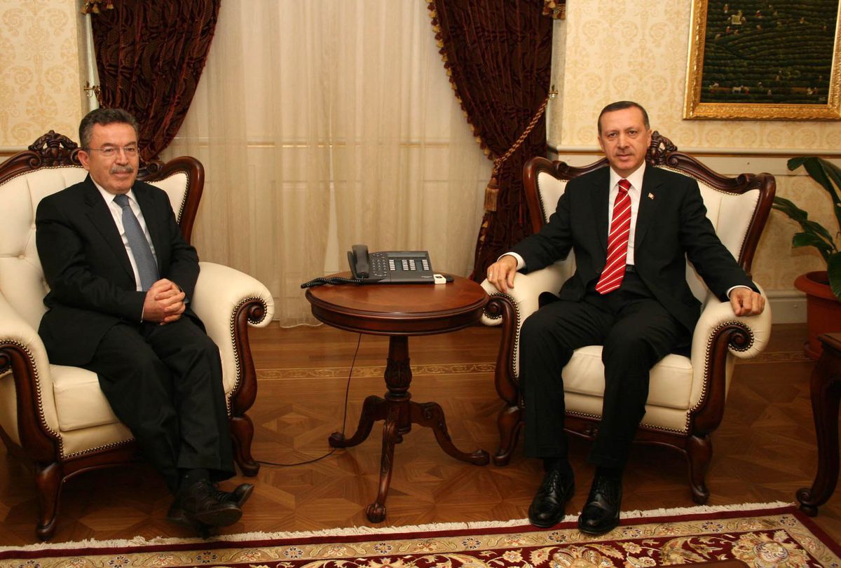 Başbakan Erdoğan, YÖK Başkanı Özcan'ı Kabul Etti