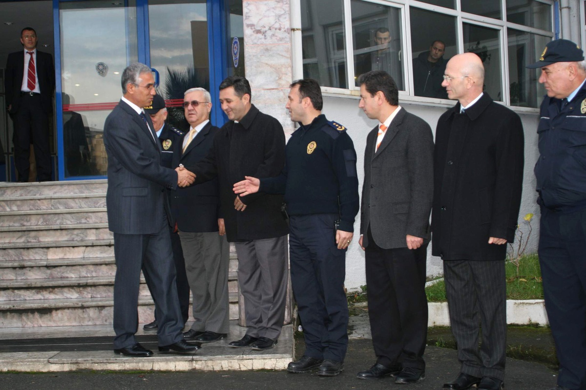 Trabzon Emniyet Müdürü Arif Akkale Veda Etti