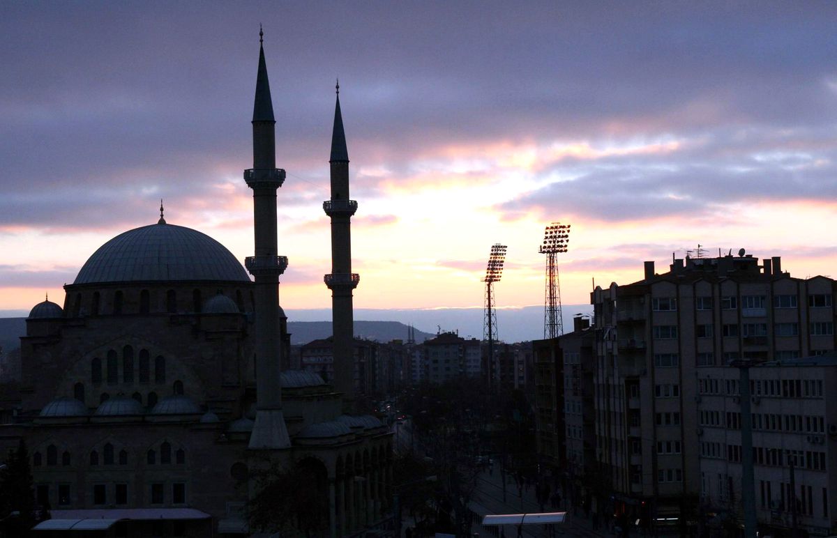 Eskişehir'de Gün Batımı