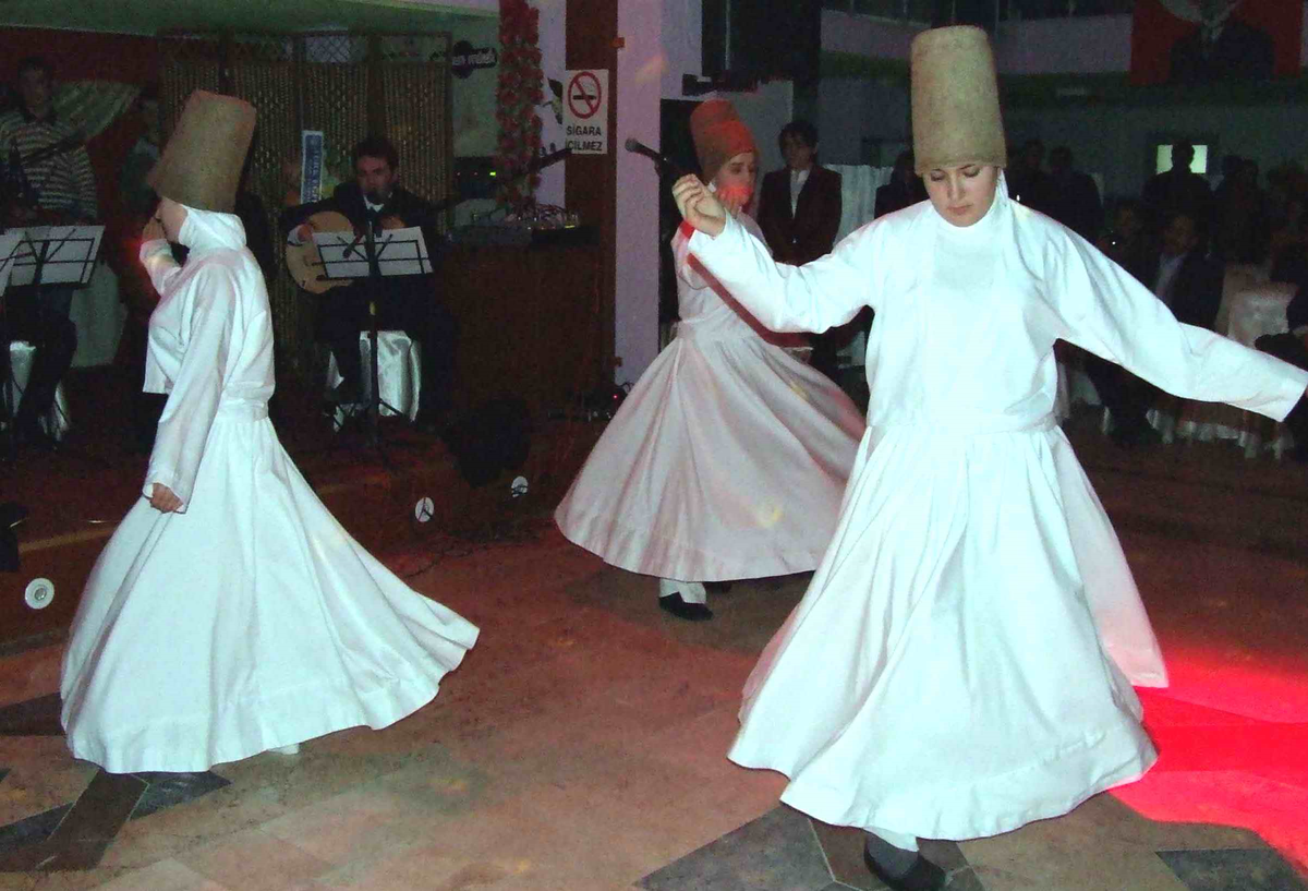 Çan İmam Hatip Lisesi Öğrencilerinden Sema Gösterisi