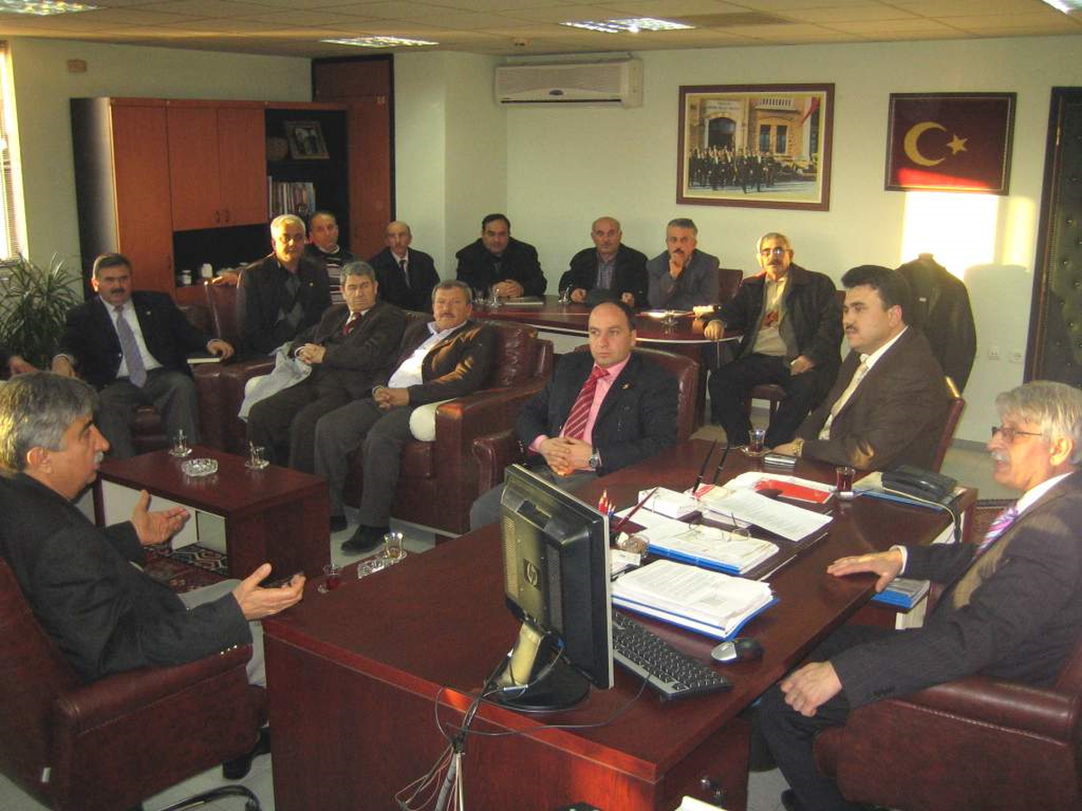 Balıkesir'deki Zirat Odaları İgm Başkanını Ziyaret Etti
