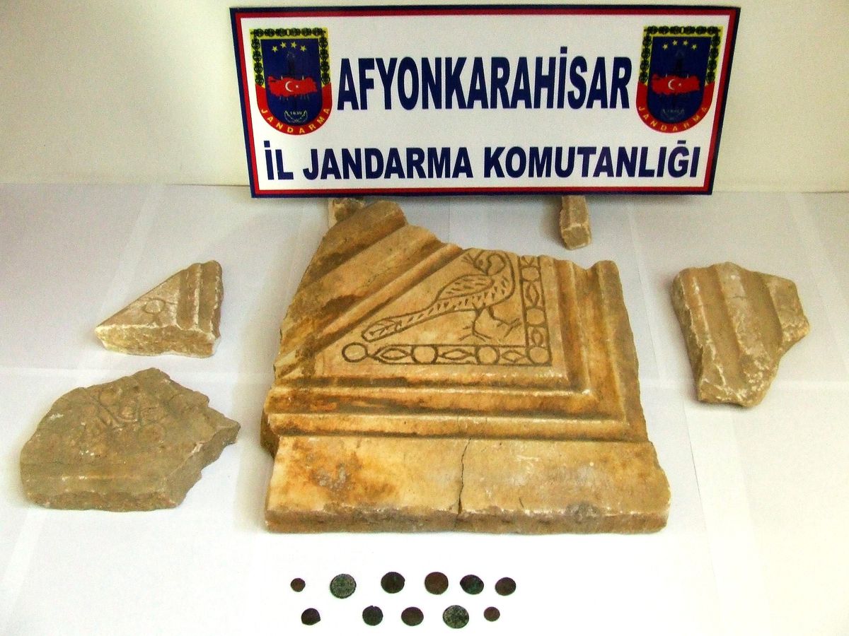 Afyonkarahisar'da Tarihi Eser Operasyonu