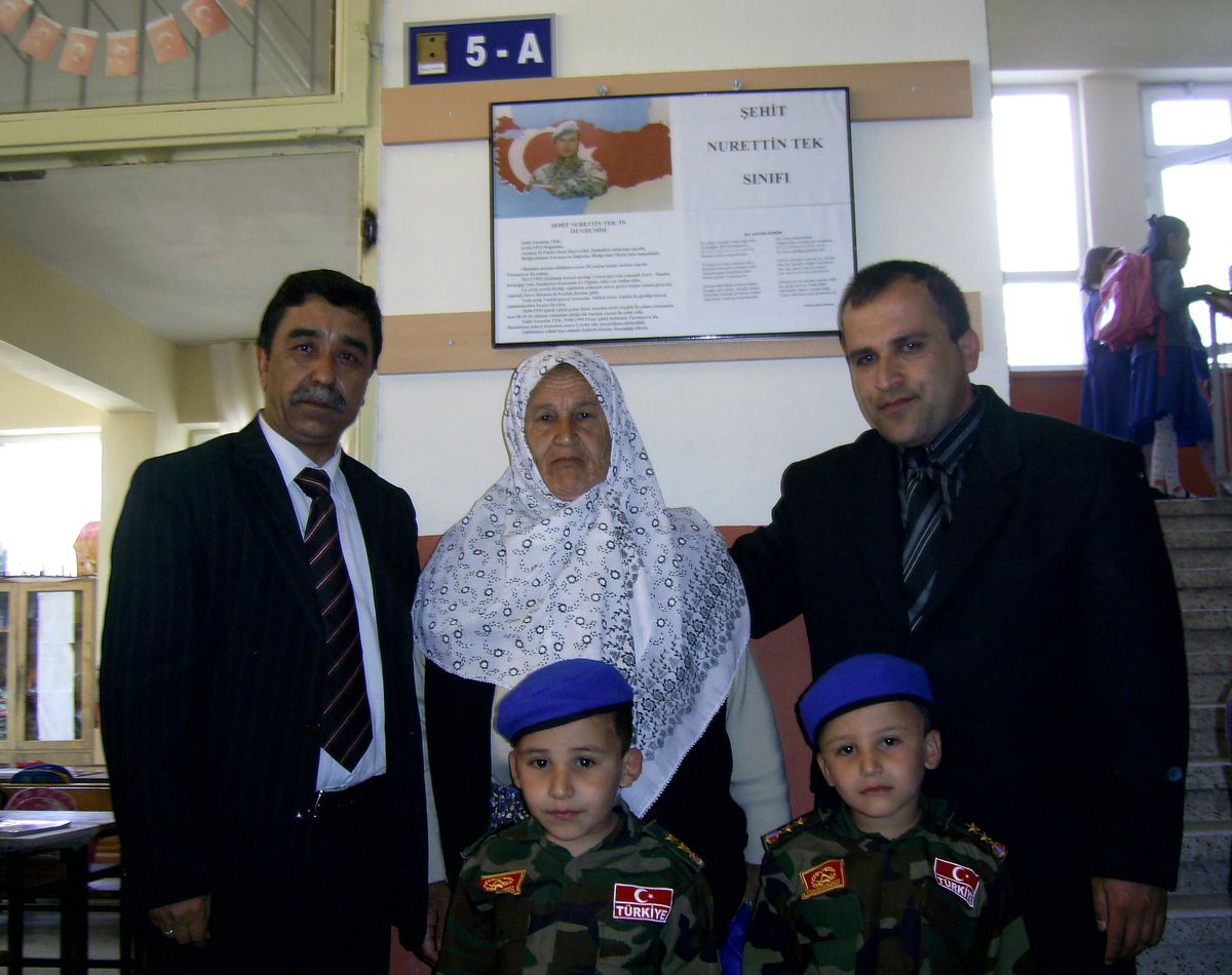 Şehidin Adı Okula Verildi