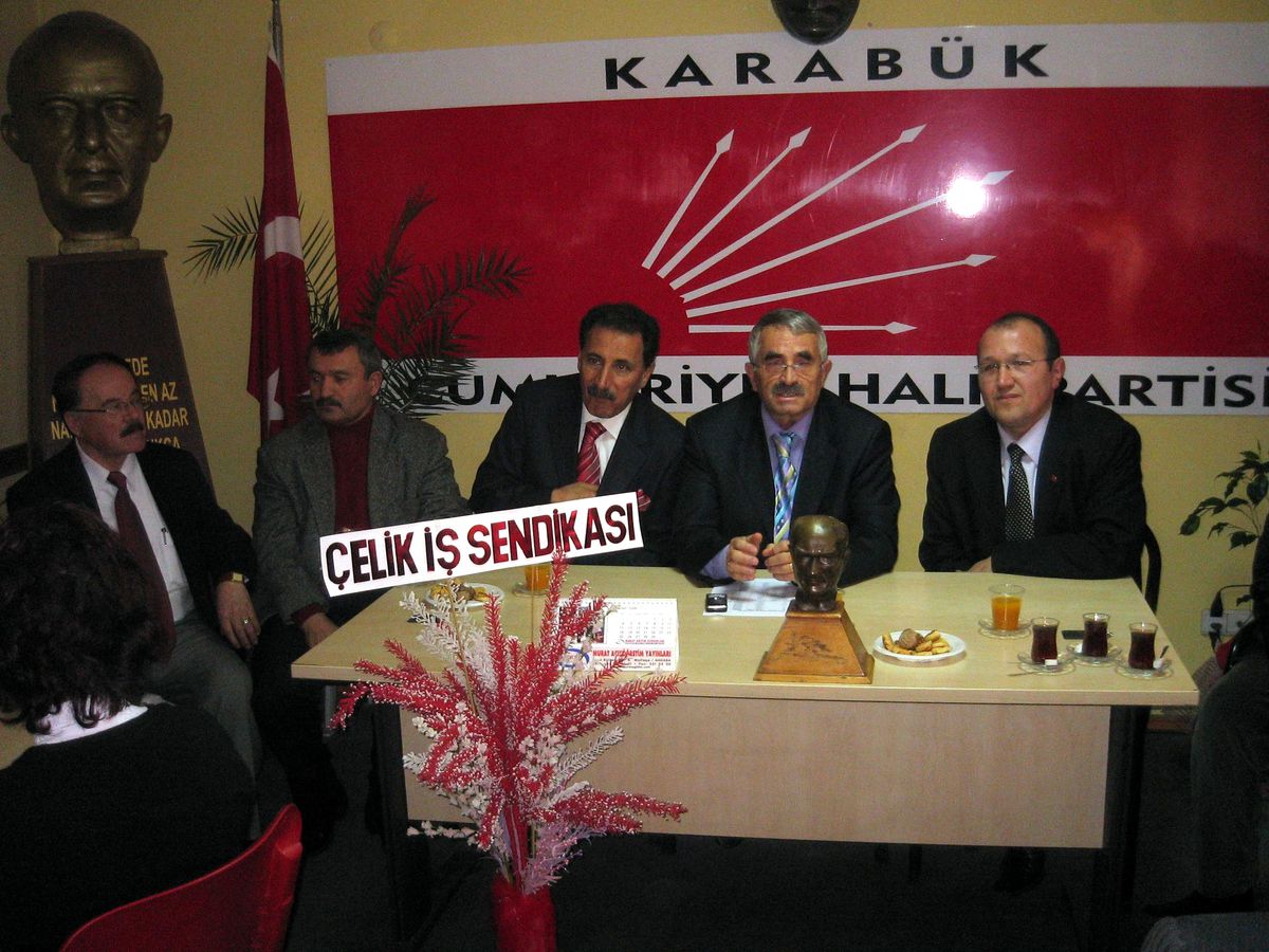 Çelik-iş'ten CHP'ye Ziyaret