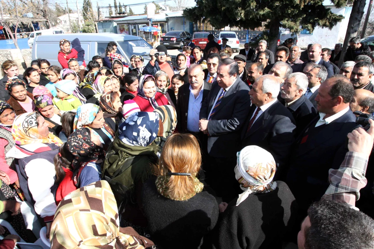 Başkan Özcan, Büyükşehir\'e Bağlı Köyleri Gezdi