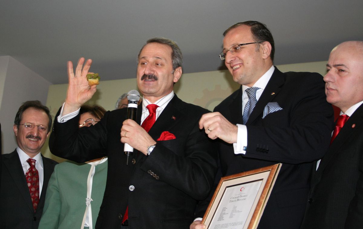 Antep Baklavasının Tescil Töreni