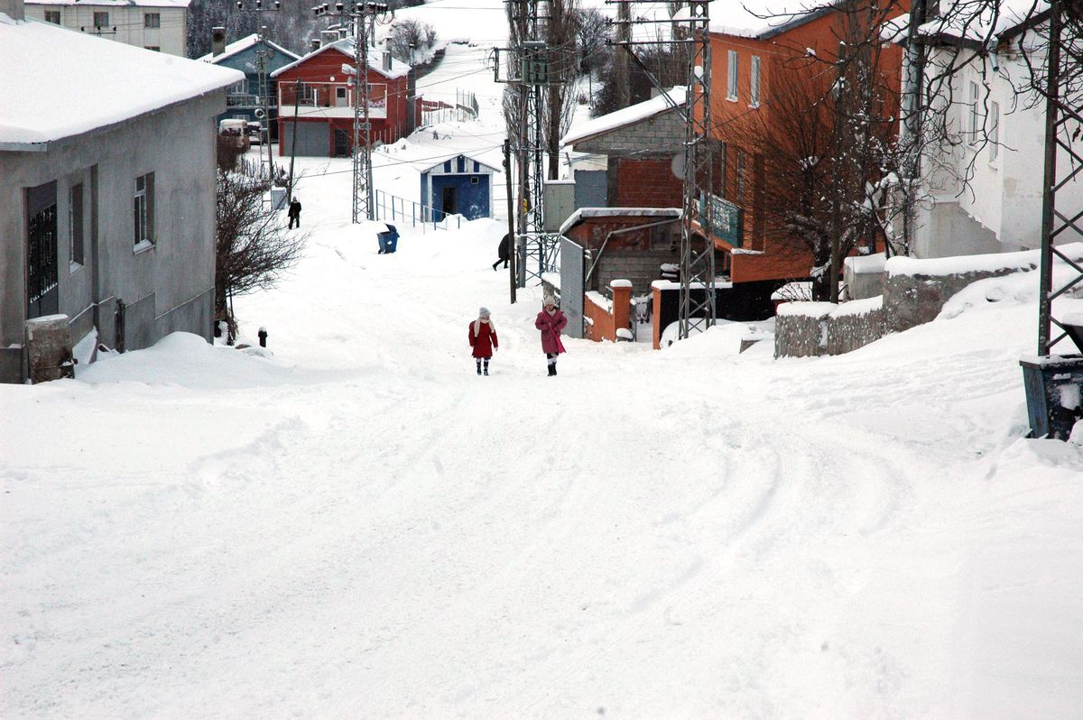 Ardahan'da Ulaşıma Kar Engeli