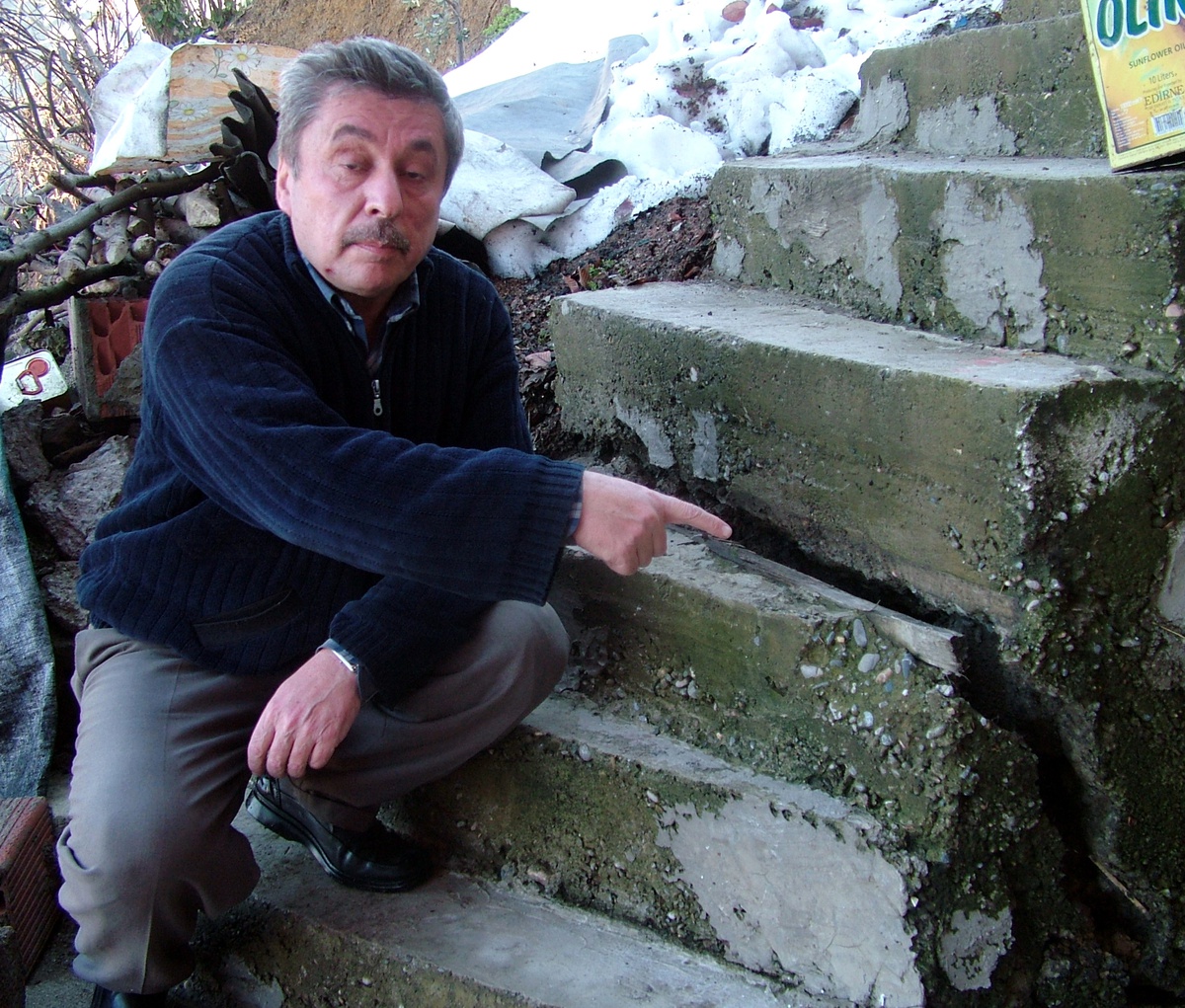 Zonguldak'ta Toprak Kayması