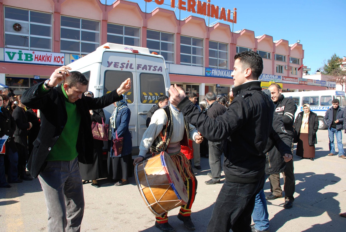 Ordu'da Askerler Davul-zurnayla Uğurlandı
