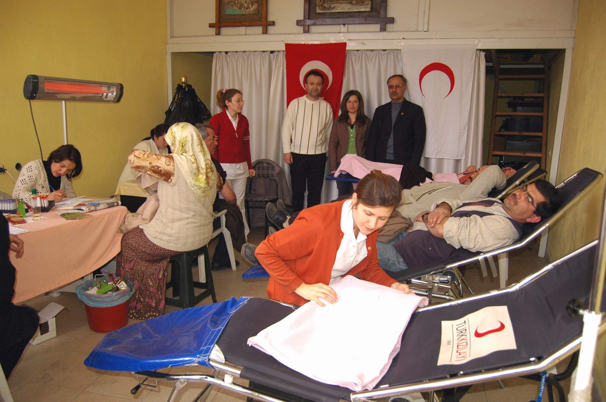 Orhaneli'de Kan Bağışı Kampanyası