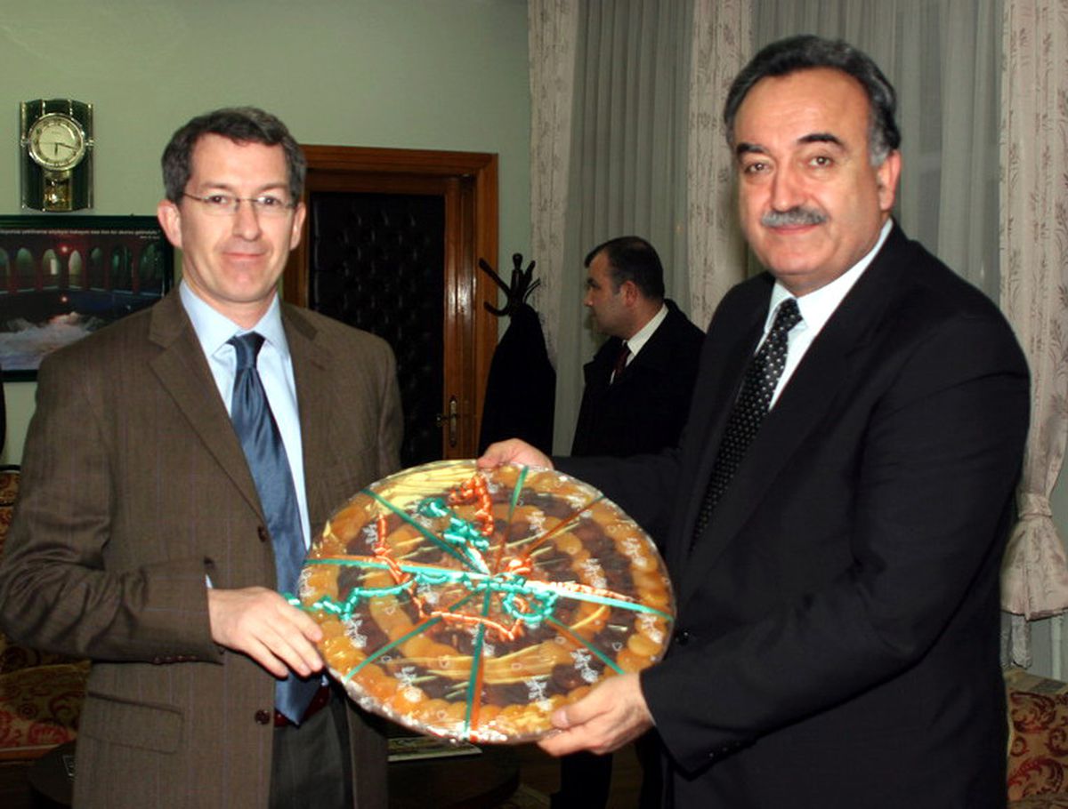ABD Adana Konsolosu Green'den Başkan Akın'a Ziyaret